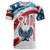 Patriot Day 911 Memorial T Shirt American Flag and Angel Soldier Honor and Remember - Wonder Print Shop