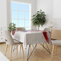 Patriot Day 911 Memorial Tablecloth American Flag and Angel Soldier Honor and Remember - Wonder Print Shop