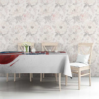 Patriot Day 911 Memorial Tablecloth American Flag and Angel Soldier Honor and Remember - Wonder Print Shop