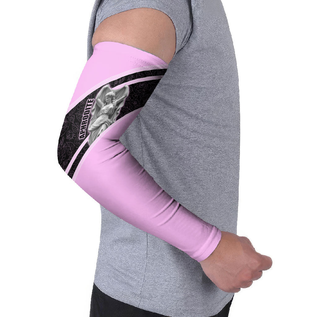 Aphrodite Greek Goddess Arm Sleeves Classical Mythology Floral Statue Art