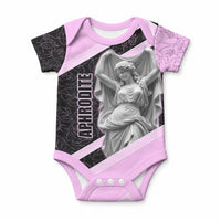 Aphrodite Greek Goddess Baby Onesie Classical Mythology Floral Statue Art