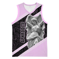 Aphrodite Greek Goddess Basketball Jersey Classical Mythology Floral Statue Art
