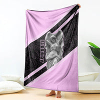 Aphrodite Greek Goddess Blanket Classical Mythology Floral Statue Art
