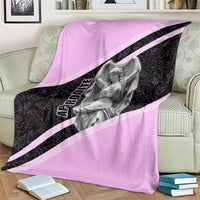 Aphrodite Greek Goddess Blanket Classical Mythology Floral Statue Art