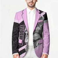 Aphrodite Greek Goddess Blazer Classical Mythology Floral Statue Art