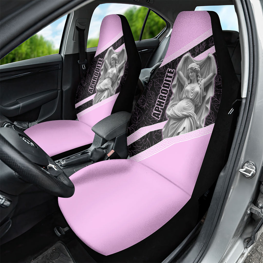 Aphrodite Greek Goddess Car Seat Cover Classical Mythology Floral Statue Art
