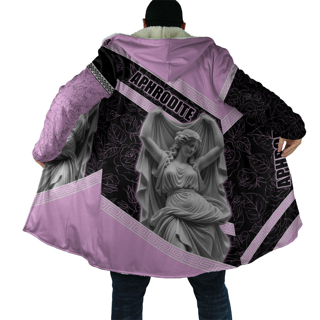Aphrodite Greek Goddess Cloak Classical Mythology Floral Statue Art