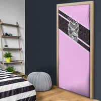 Aphrodite Greek Goddess Door Cover Classical Mythology Floral Statue Art