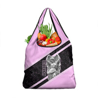 Aphrodite Greek Goddess Grocery Bag Classical Mythology Floral Statue Art