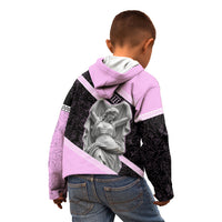 Aphrodite Greek Goddess Kid Hoodie Classical Mythology Floral Statue Art