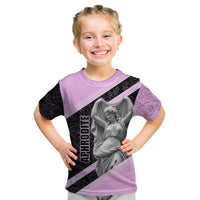 Aphrodite Greek Goddess Kid T Shirt Classical Mythology Floral Statue Art