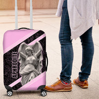 Aphrodite Greek Goddess Luggage Cover Classical Mythology Floral Statue Art