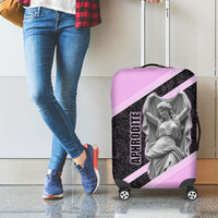 Aphrodite Greek Goddess Luggage Cover Classical Mythology Floral Statue Art