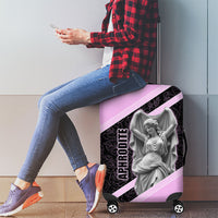 Aphrodite Greek Goddess Luggage Cover Classical Mythology Floral Statue Art