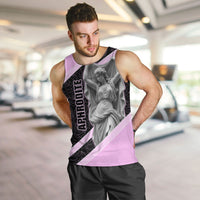 Aphrodite Greek Goddess Men Tank Top Classical Mythology Floral Statue Art