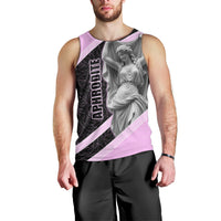 Aphrodite Greek Goddess Men Tank Top Classical Mythology Floral Statue Art