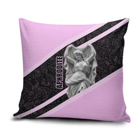Aphrodite Greek Goddess Pillow Cover Classical Mythology Floral Statue Art