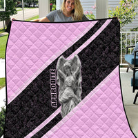 Aphrodite Greek Goddess Quilt Classical Mythology Floral Statue Art