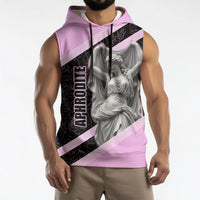 Aphrodite Greek Goddess Sleeveless Hoodie Classical Mythology Floral Statue Art