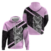 Aphrodite Greek Goddess Zip Hoodie Classical Mythology Floral Statue Art