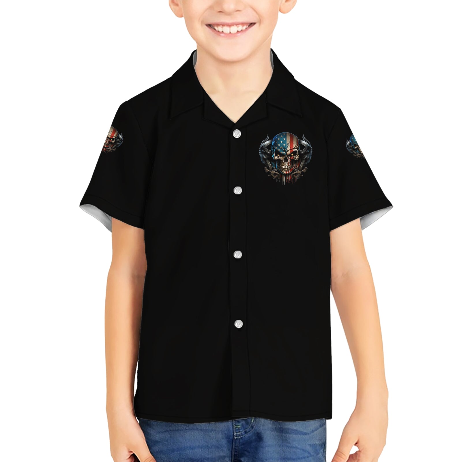 I Can Fix Stupid But It's Gonna Hurt Kid Hawaiian Shirt - Wonder Print Shop