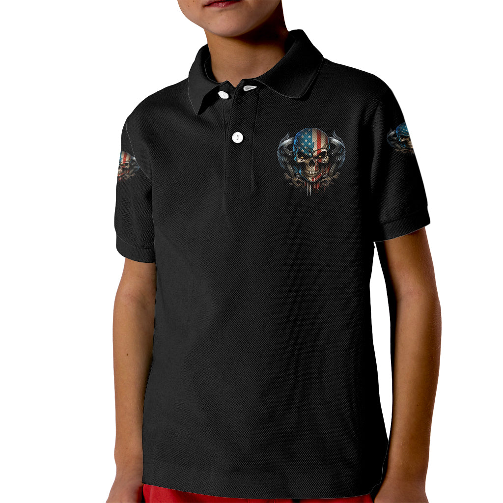 I Can Fix Stupid But It's Gonna Hurt Kid Polo Shirt - Wonder Print Shop