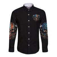 I Can Fix Stupid But It's Gonna Hurt Long Sleeve Button Shirt - Wonder Print Shop