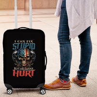I Can Fix Stupid But It's Gonna Hurt Luggage Cover - Wonder Print Shop