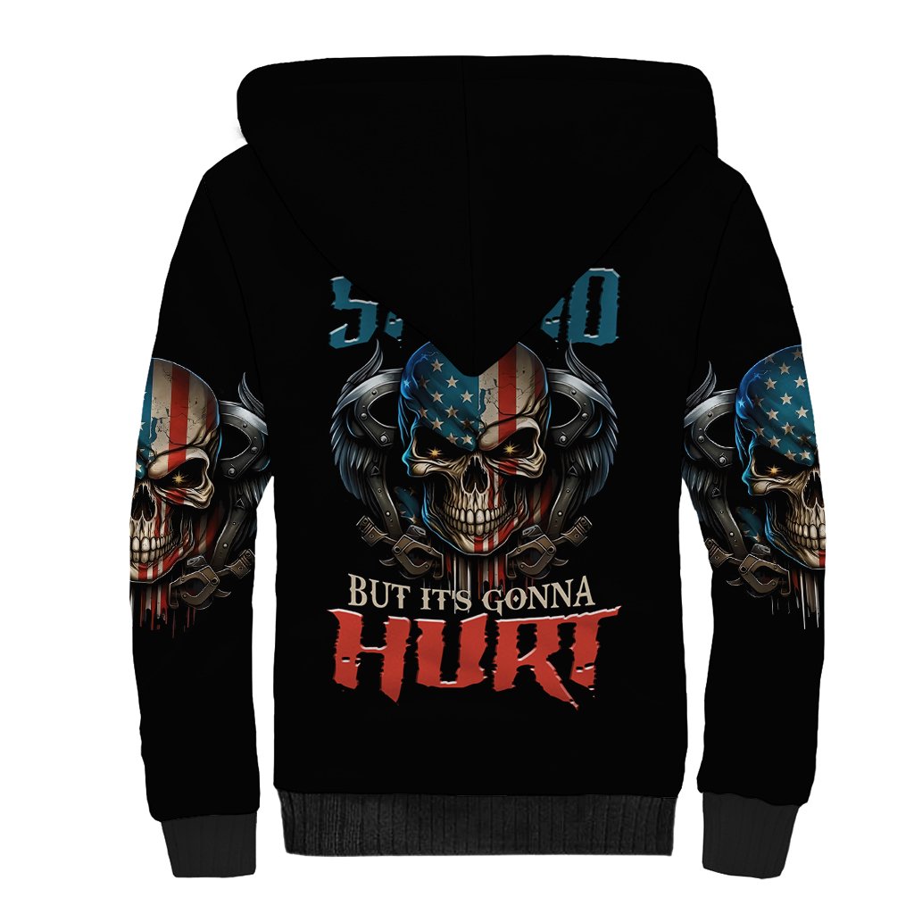I Can Fix Stupid But It's Gonna Hurt Sherpa Hoodie - Wonder Print Shop