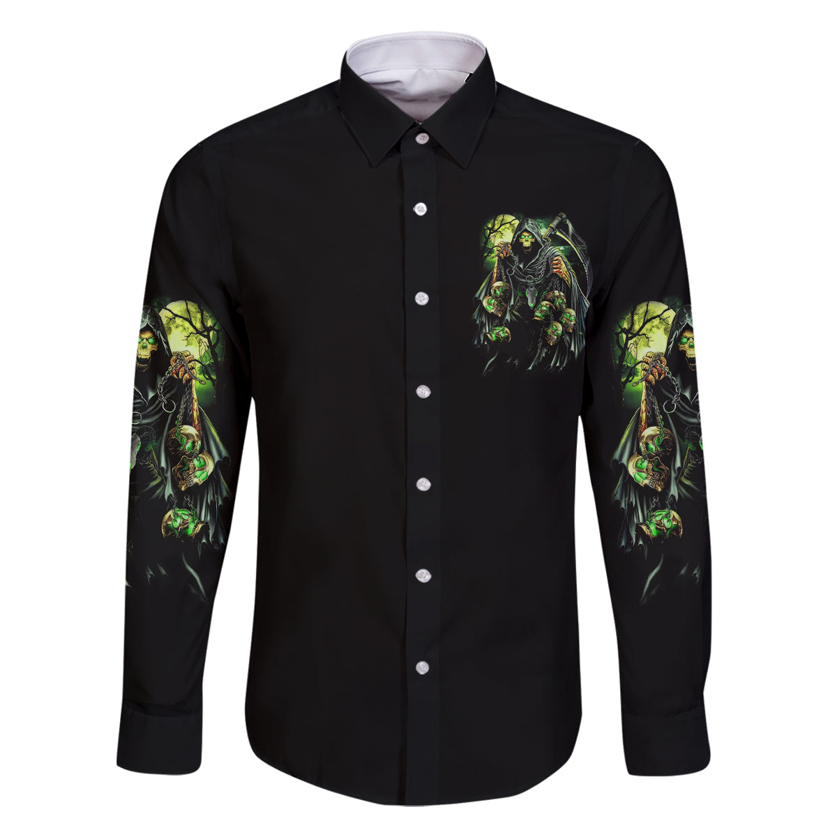 Of Course I'm Going To Hell Skull Family Matching Tank Maxi Dress and Hawaiian Shirt - Wonder Print Shop