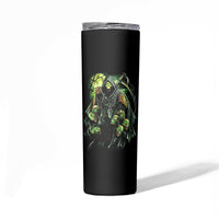 Of Course I'm Going To Hell Skull Skinny Tumbler - Wonder Print Shop
