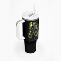 Of Course I'm Going To Hell Skull Tumbler With Handle - Wonder Print Shop