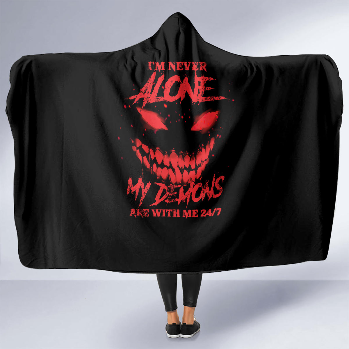 im-never-alone-my-demon-are-with-me-hooded-blanket