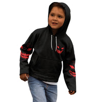 I'm Never Alone My Demon Are With Me Kid Hoodie - Wonder Print Shop