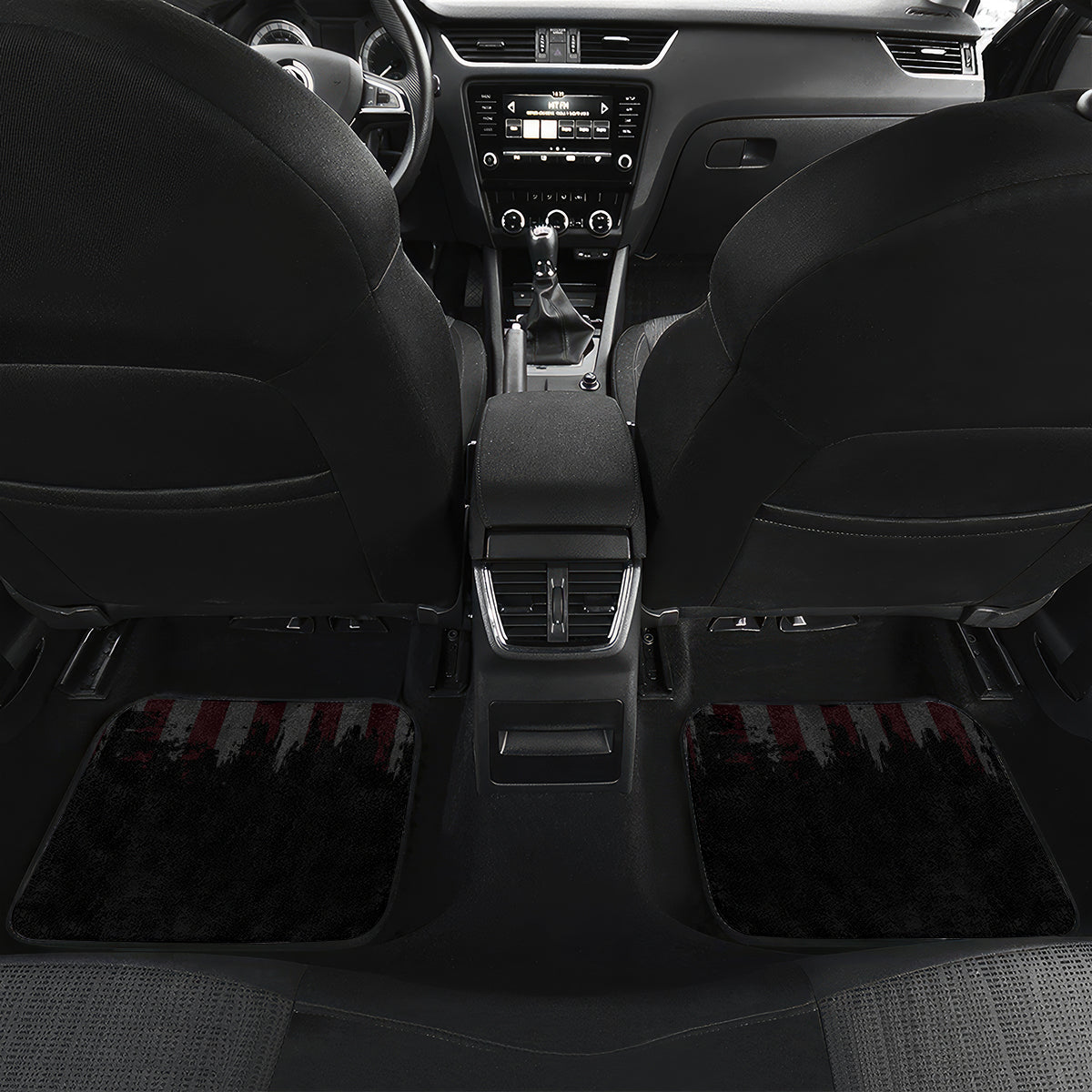 This Is America Patriotic Skull Car Mats - Wonder Print Shop
