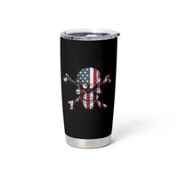 This Is America Patriotic Skull Tumbler Cup - Wonder Print Shop