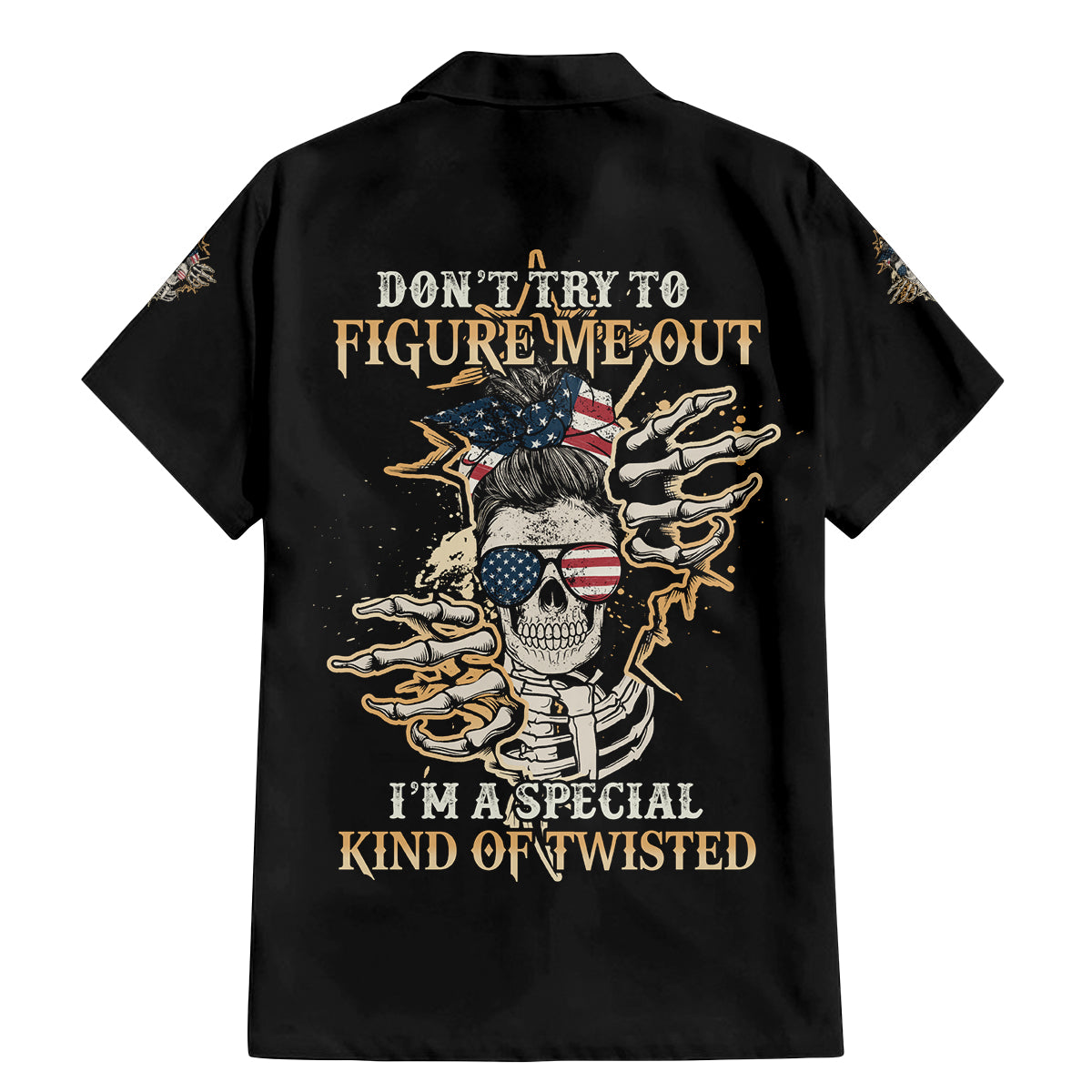 Don't Try To Figure Me Out Family Matching Mermaid Dress and Hawaiian Shirt - Wonder Print Shop