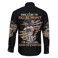 Don't Try To Figure Me Out Family Matching Puletasi Dress and Hawaiian Shirt - Wonder Print Shop