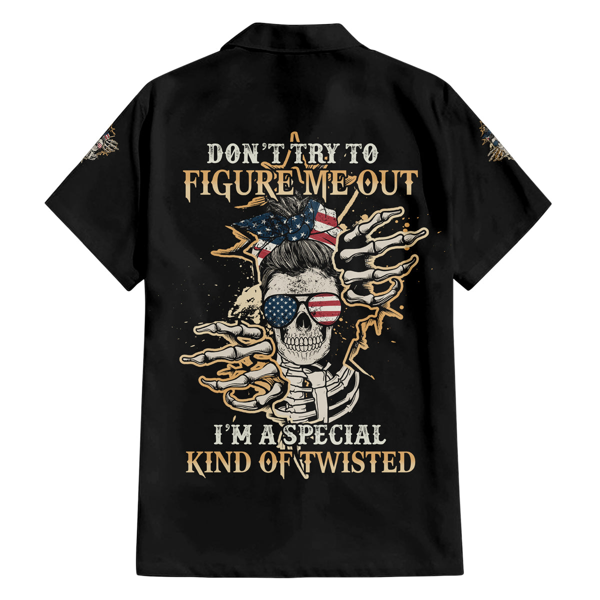 Don't Try To Figure Me Out Hawaiian Shirt - Wonder Print Shop