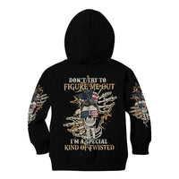 Don't Try To Figure Me Out Kid Hoodie - Wonder Print Shop