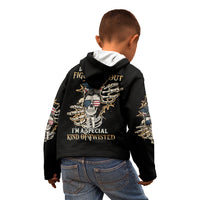 Don't Try To Figure Me Out Kid Hoodie - Wonder Print Shop