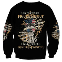 Don't Try To Figure Me Out Sweatshirt - Wonder Print Shop