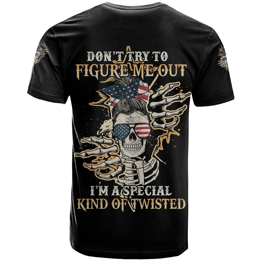 Don't Try To Figure Me Out T Shirt - Wonder Print Shop