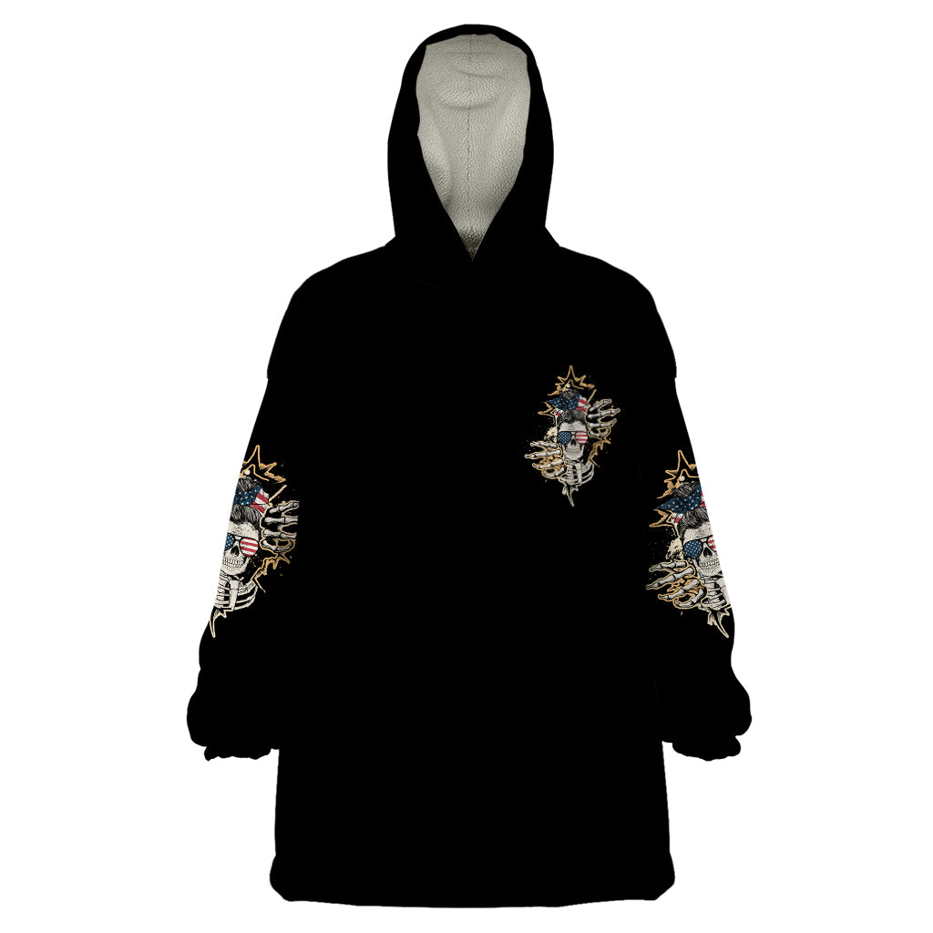 Don't Try To Figure Me Out Wearable Blanket Hoodie - Wonder Print Shop