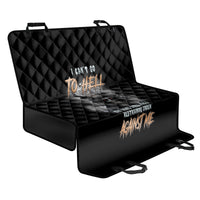 I Can't Go To Hell Reaper Bat Back Car Seat Cover - Wonder Print Shop