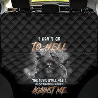 I Can't Go To Hell Reaper Bat Back Car Seat Cover - Wonder Print Shop