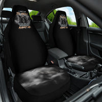 I Can't Go To Hell Reaper Bat Car Seat Cover - Wonder Print Shop