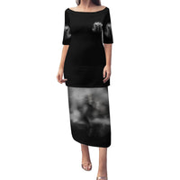 I Can't Go To Hell Reaper Bat Family Matching Puletasi Dress and Hawaiian Shirt - Wonder Print Shop