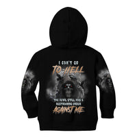 I Can't Go To Hell Reaper Bat Kid Hoodie - Wonder Print Shop