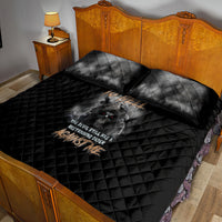 I Can't Go To Hell Reaper Bat Quilt Bed Set - Wonder Print Shop